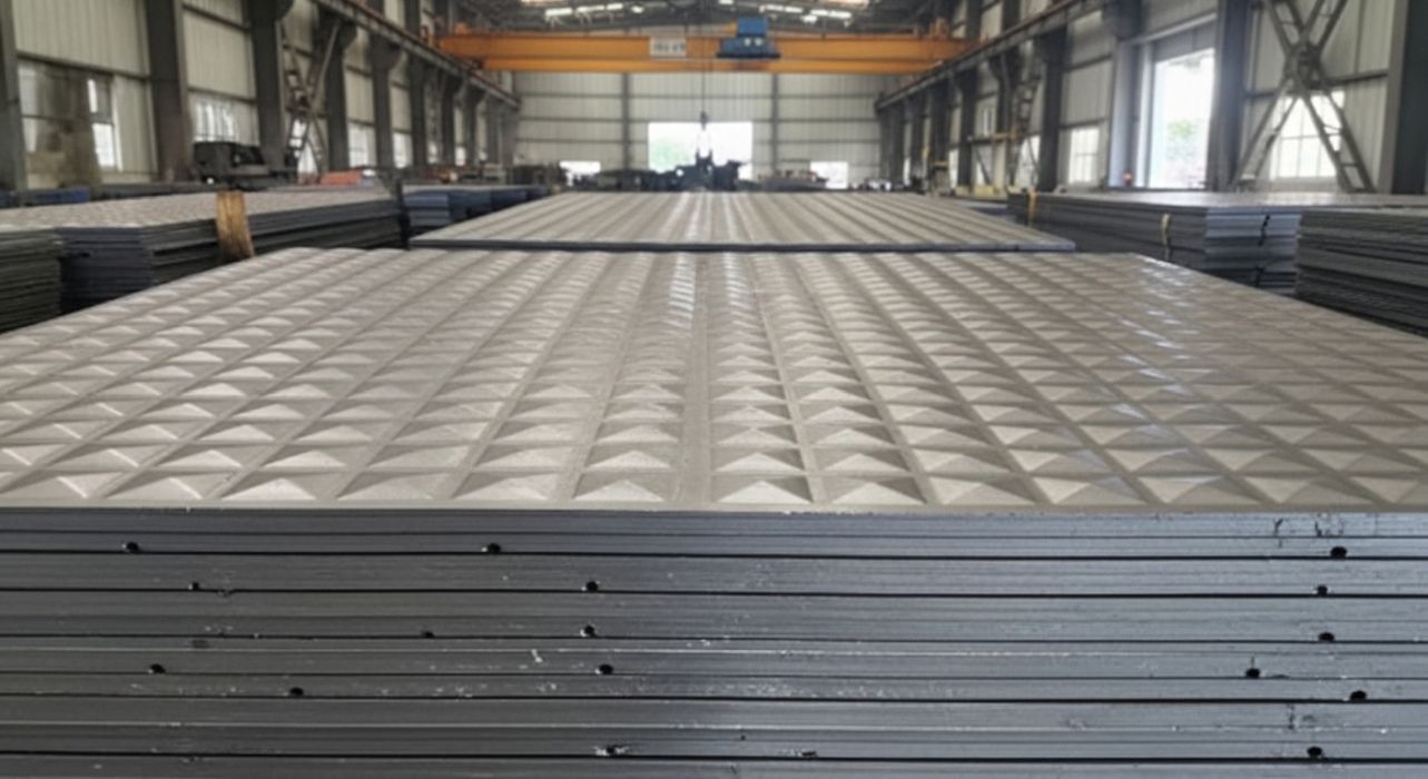 Baskılı Sacın İnşaat, Mobilya, Otopark ve Sanayi Tesislerindeki Kullanım Alanları