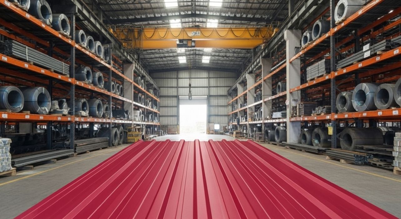 RAL 9002 (Beyaz), RAL 3009 (Bordo) gibi Boyalı Trapez Sac Renk Alternatifleri