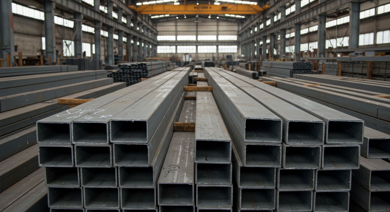 Demir Profillerin Kare, Dikdörtgen, Yuvarlak, L ve U Profil Gibi Çeşitli Ebatları