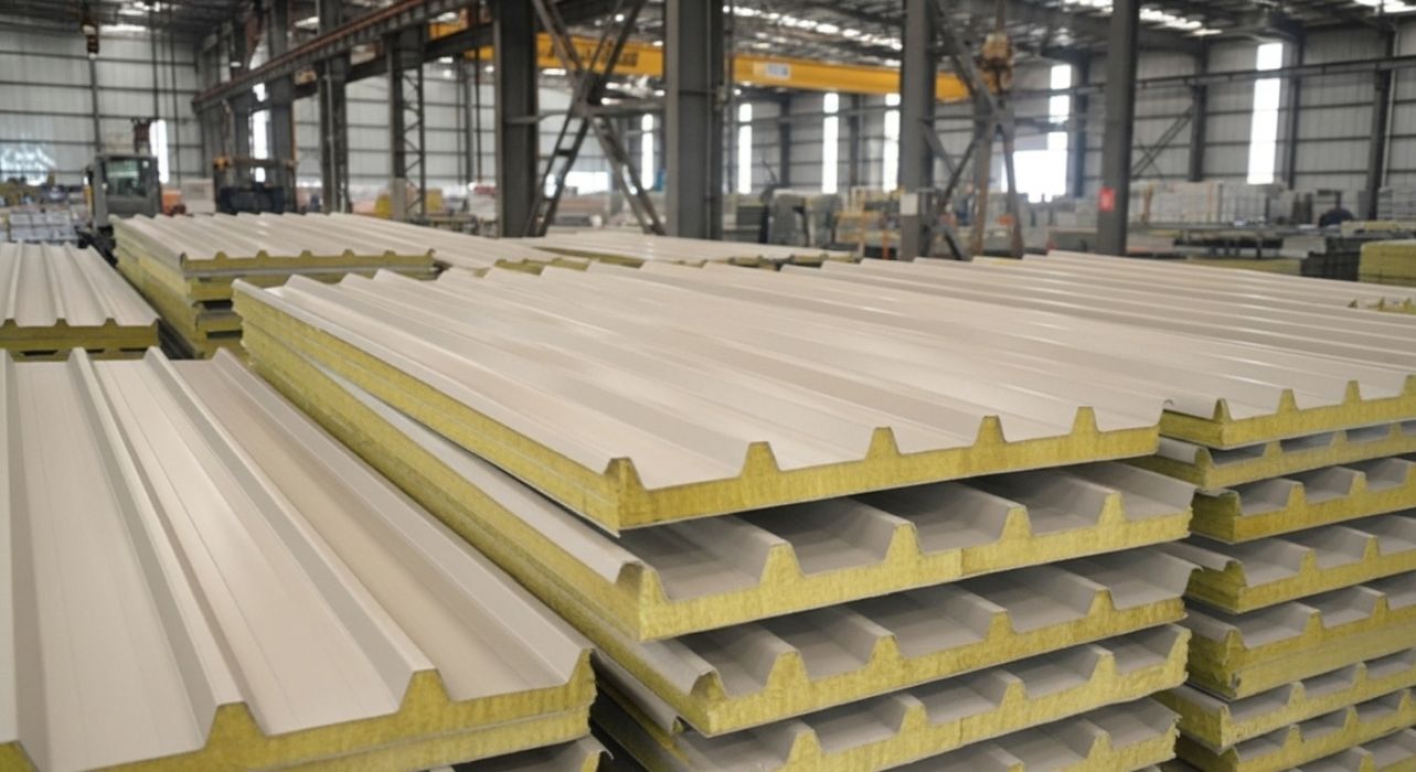 Sandviç Panellerin Yaygın Renk Seçenekleri (Beyaz, Gri, Kırmızı, Yeşil)