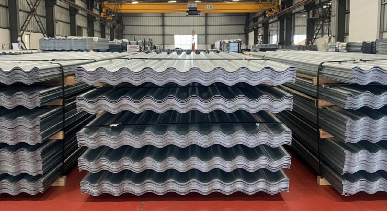 Sinüs Oluklu Sac Plakaların Çeşitli Ebatları ve Kesim Ölçüleri